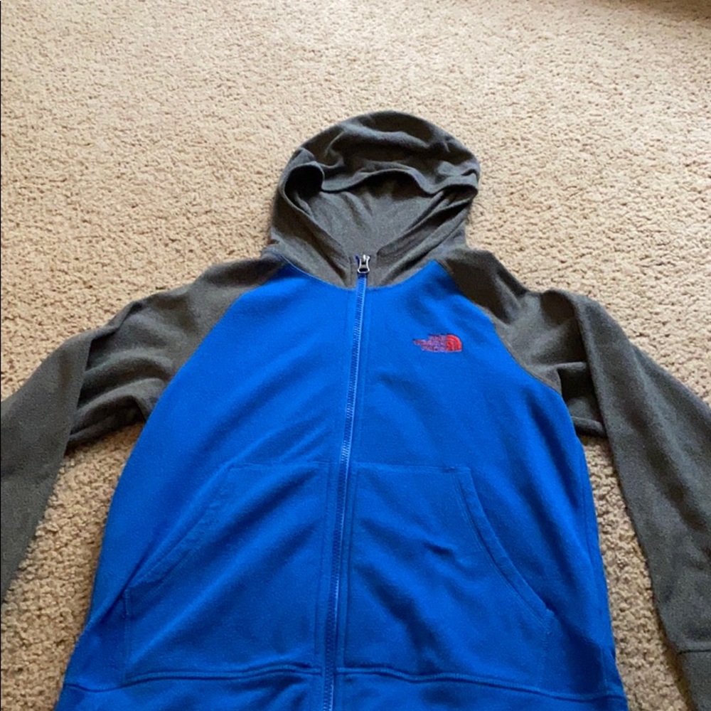 Boys north face size medium (10/12) fleece jacket